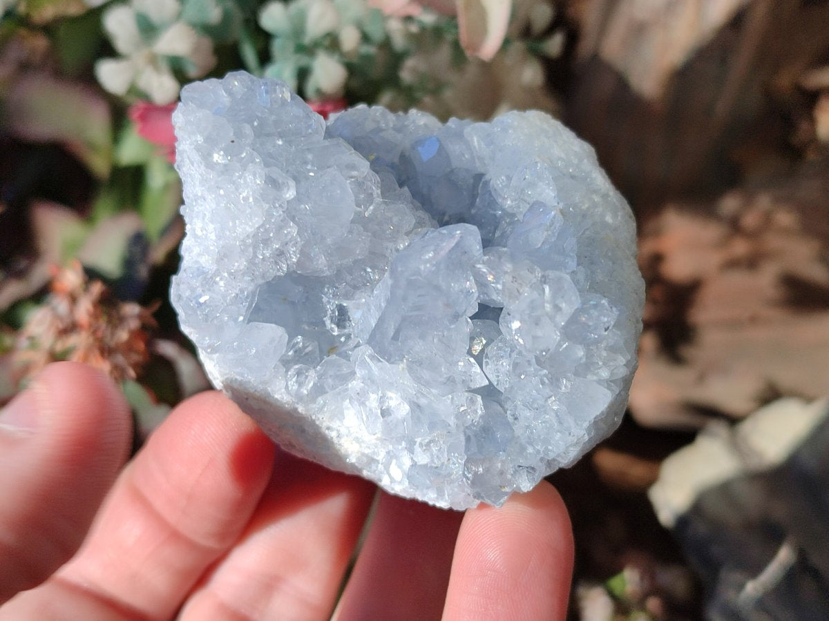 Natural Blue Celestite Specimens x 21 From Sakoany, Madagascar - Toprock Gemstones and Minerals 