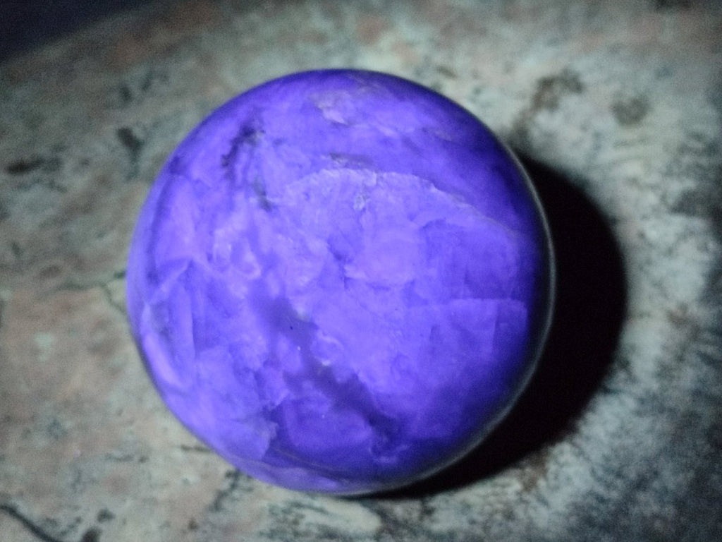 Polished Watermelon Fluorite Spheres x 2 From Uis, Namibia - Toprock Gemstones and Minerals 
