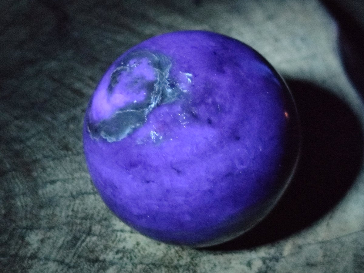 Polished Watermelon Fluorite Spheres x 2 From Uis, Namibia - Toprock Gemstones and Minerals 