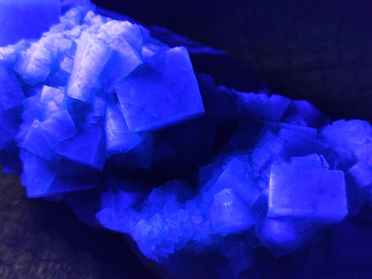 Natural Cabinet Sized Green Cubic Fluorite Specimens x 2 From Mandrosonoro, Madagascar - Toprock Gemstones and Minerals 