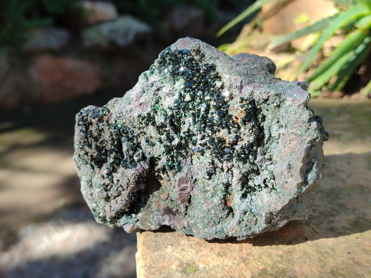Natural Libethenite Specimens on Dolomite Matrix Specimens x 2 From Shituru, Congo - Toprock Gemstones and Minerals 