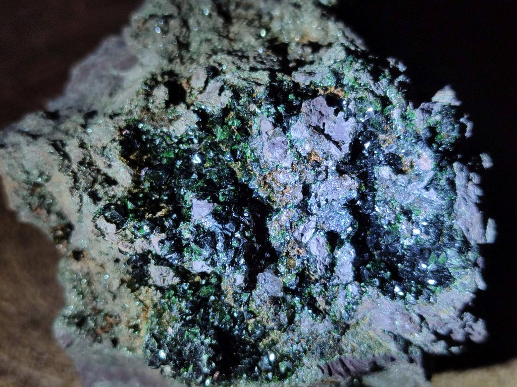 Natural Libethenite Specimens on Dolomite Matrix Specimens x 2 From Shituru, Congo - Toprock Gemstones and Minerals 