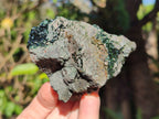 Natural Libethenite Specimens on Dolomite Matrix Specimens x 2 From Shituru, Congo - Toprock Gemstones and Minerals 