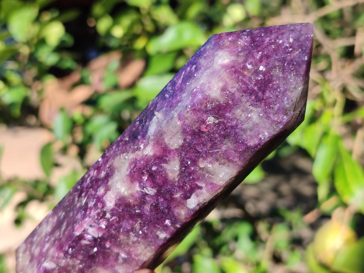 Polished Lepidolite Display Crystals x 6 From Ambatondrazaka, Madagascar - Toprock Gemstones and Minerals 