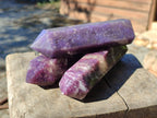 Polished Lepidolite Display Crystals x 6 From Ambatondrazaka, Madagascar - Toprock Gemstones and Minerals 