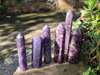 Polished Lepidolite Display Crystals x 6 From Ambatondrazaka, Madagascar - Toprock Gemstones and Minerals 