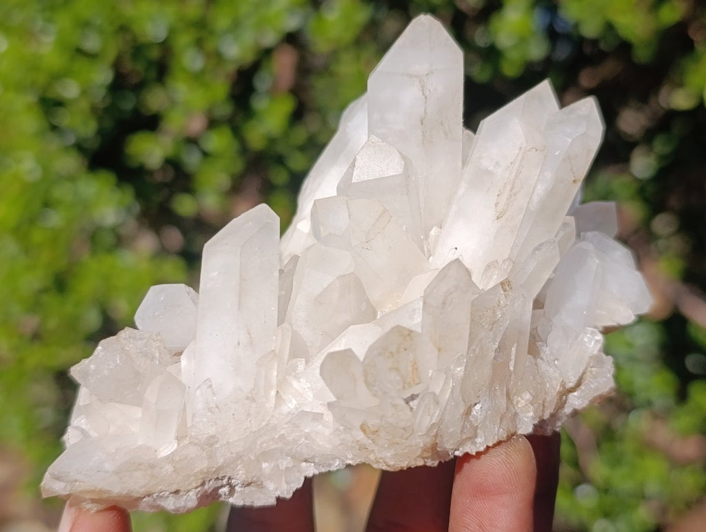 Natural Cascading Candle Quartz Clusters x 6 From Antsirabe, Madagascar - Toprock Gemstones and Minerals 
