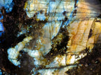 Polished Large Labradorite Standing Display Piece x 1 From Madagascar - Toprock Gemstones and Minerals 