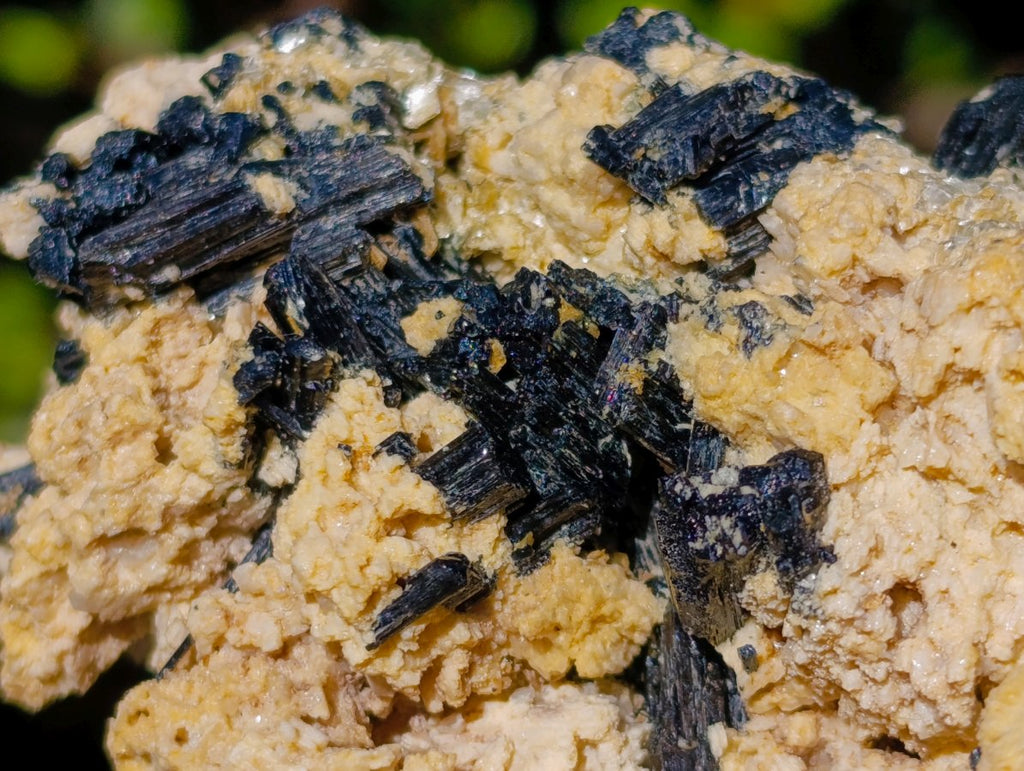 Natural Schorl Black Tourmaline Specimens with Muscovite Mica x 6 From Erongo, Namibia - Toprock Gemstones and Minerals 