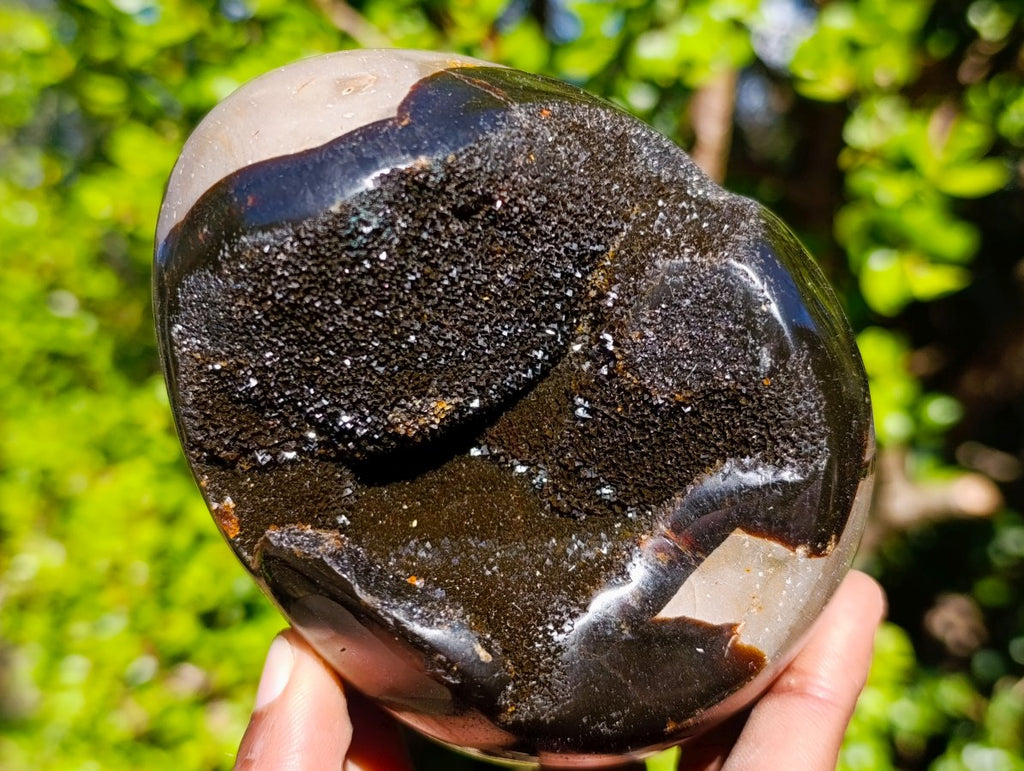 Polished Septerye Sauvage "Dragons Eggs" Geode x 3 From Mahajanga, Madagascar - Toprock Gemstones and Minerals 