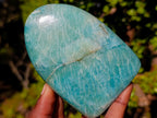 Polished Amazonite Standing Display Pieces x 4 From Madagascar - Toprock Gemstones and Minerals 