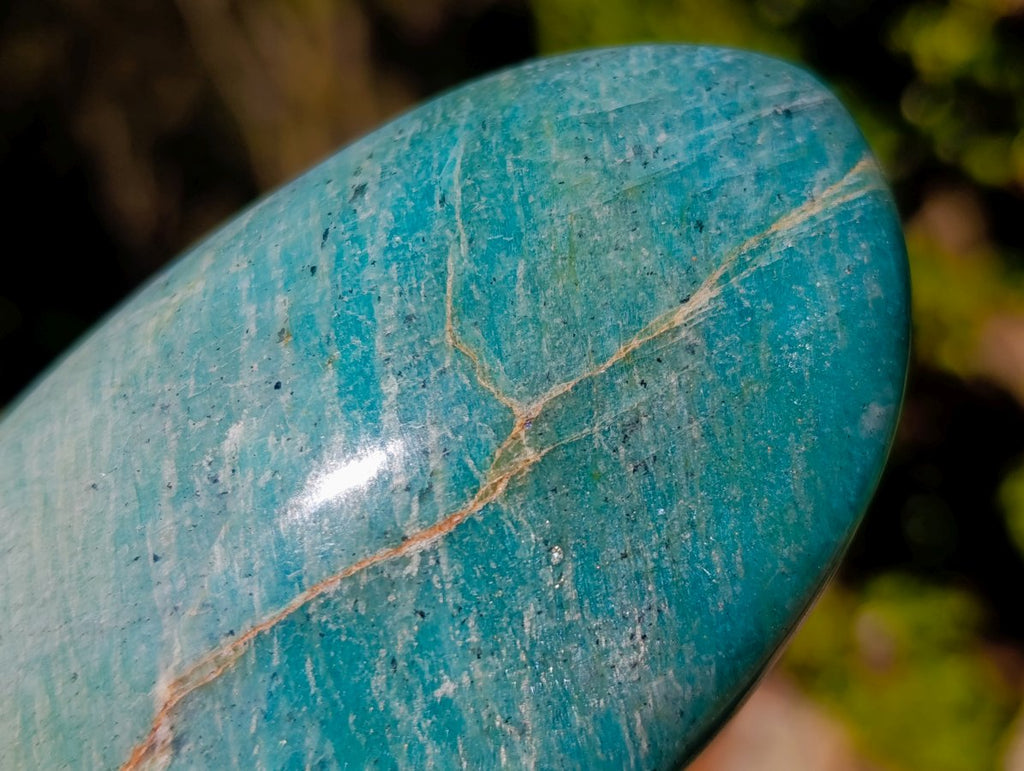 Polished Amazonite Standing Display Pieces x 4 From Madagascar - Toprock Gemstones and Minerals 