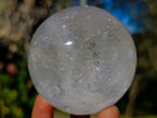 Polished Rock Crystal Balls x 3 From Amoron’i Mania, Madagascar