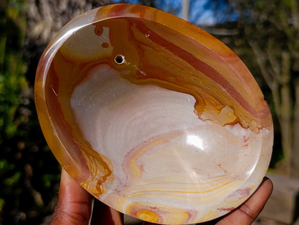 Polished Polychrome Jasper Bowls x 3 From NW Coast, Madagascar - Toprock Gemstones and Minerals 