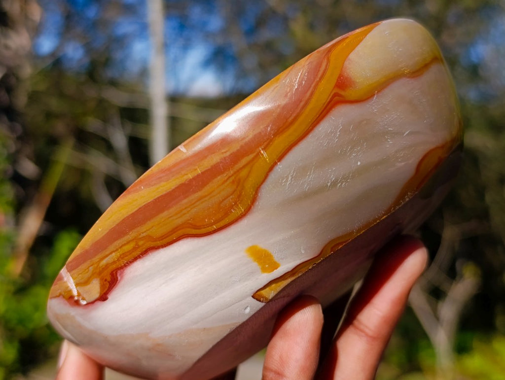 Polished Polychrome Jasper Bowls x 3 From NW Coast, Madagascar - Toprock Gemstones and Minerals 