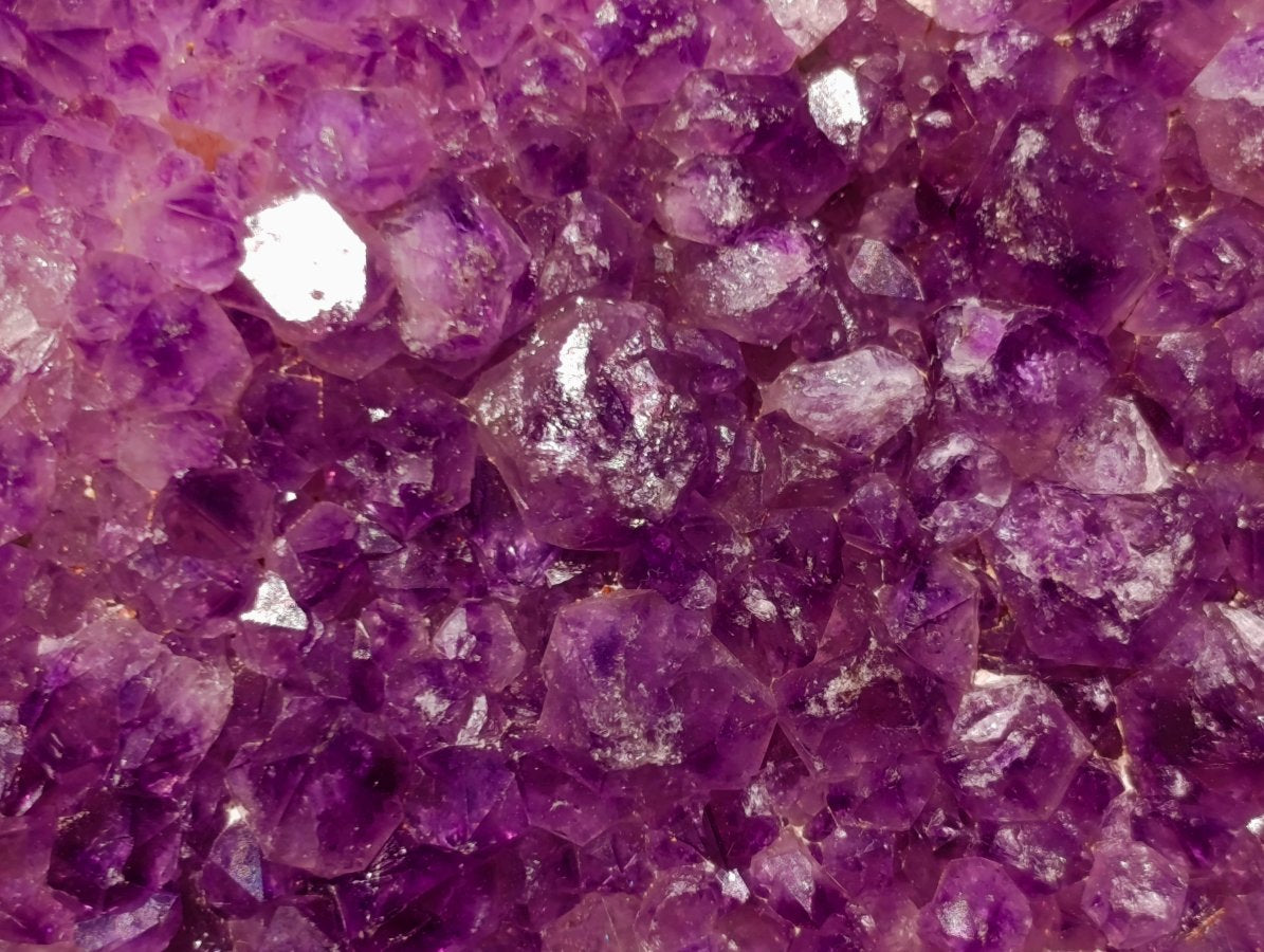 Natural Amethyst Clusters x 35 From Madagascar - Toprock Gemstones and Minerals 
