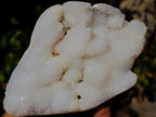 Natural Drusy Snow White Quartz Clusters x 12 From Madagascar - Toprock Gemstones and Minerals 