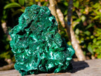 Natural Silky Malachite Specimens x 2 From Kasompe, Congo - Toprock Gemstones and Minerals 