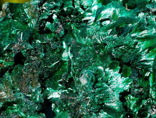 Natural Silky Malachite Specimens x 2 From Kasompe, Congo - Toprock Gemstones and Minerals 