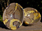 Polished Septerye Bowls x 2 From Mahajanga, Madagascar - Toprock Gemstones and Minerals 