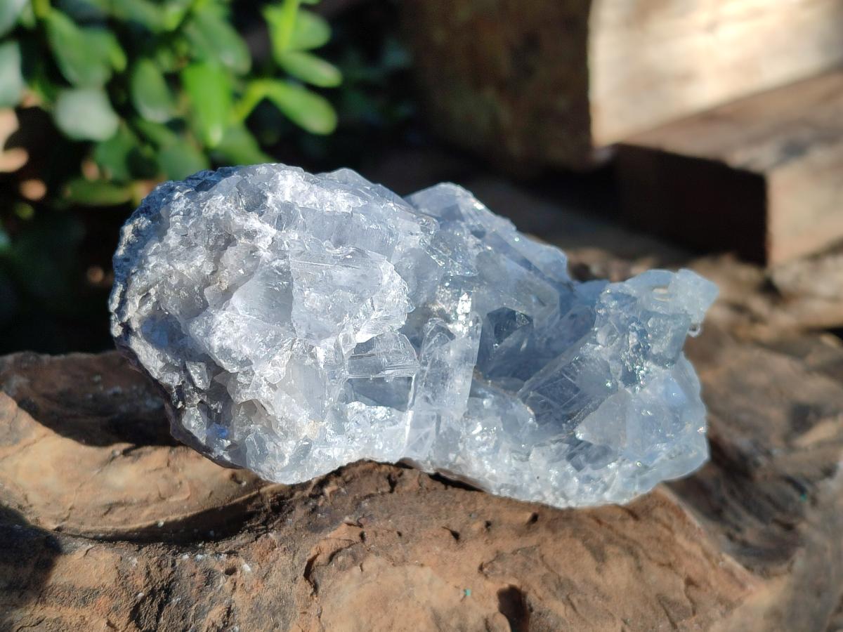 Natural Blue Celestite Specimens x 25 From Sakoany, Madagascar - Toprock Gemstones and Minerals 