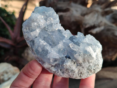 Natural Blue Celestite Specimens x 25 From Sakoany, Madagascar - Toprock Gemstones and Minerals 