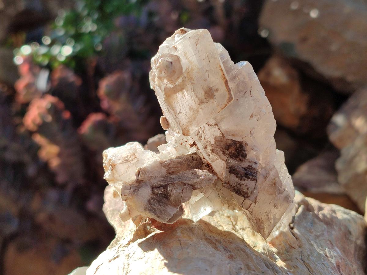 Natural Rhomboherdral and Spearhead Calcite Cluster Specimens x 6 From Albert's Mountain, Lesotho - Toprock Gemstones and Minerals 