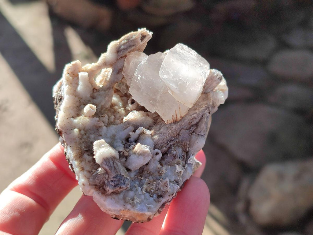 Natural Rhomboherdral and Spearhead Calcite Cluster Specimens x 6 From Albert's Mountain, Lesotho - Toprock Gemstones and Minerals 