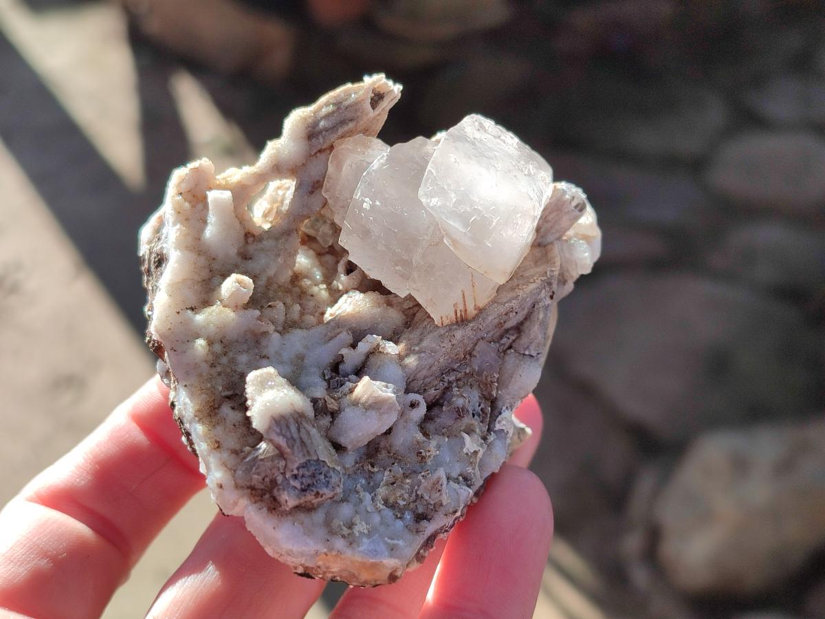 Natural Rhomboherdral and Spearhead Calcite Cluster Specimens x 6 From Albert's Mountain, Lesotho - Toprock Gemstones and Minerals 