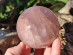 Polished Gemmy Star Rose Quartz Spheres x 2 From Madagascar - Toprock Gemstones and Minerals 