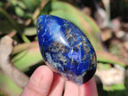 Polished Rare Dumortierite Standing Display Pieces x 12 From Madagascar - Toprock Gemstones and Minerals 