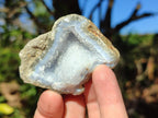 Natural Blue Lace Agate Specimens x 24 From Nsanje, Malawi - Toprock Gemstones and Minerals 