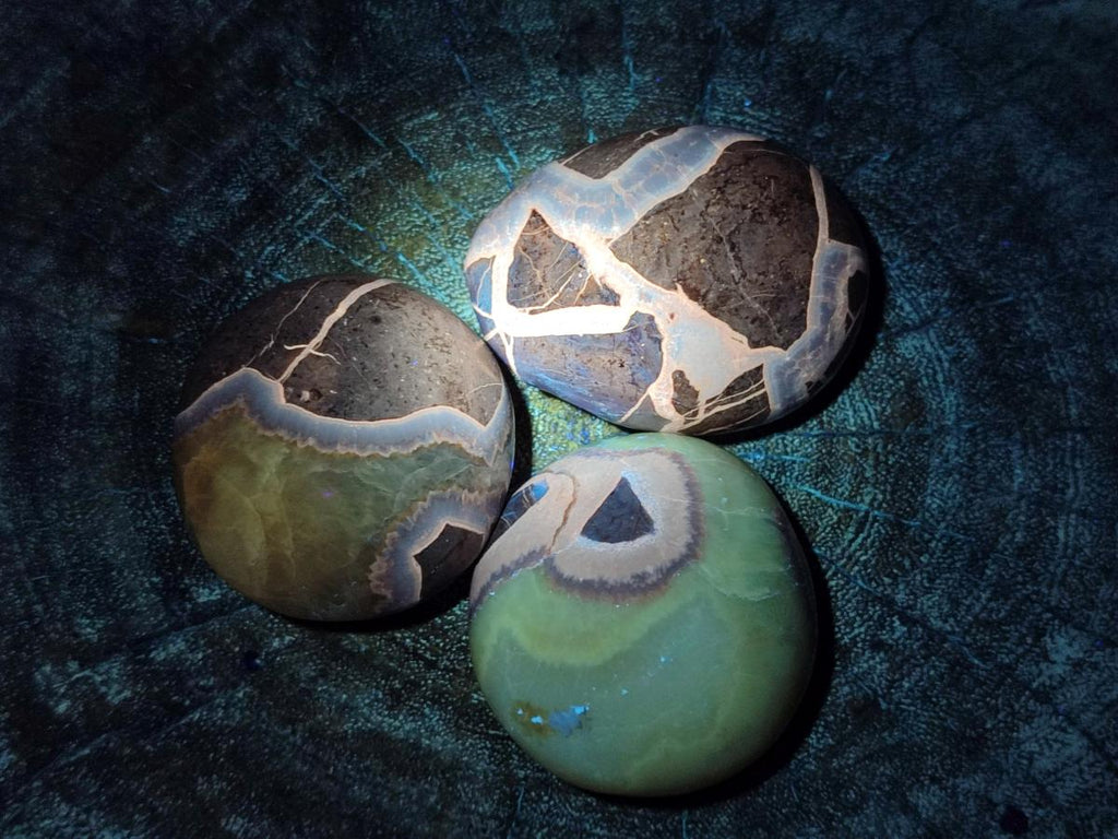 Polished Septerye Galets x 12 From Mahajanga, Madagascar - Toprock Gemstones and Minerals 
