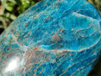 Polished Blue Apatite Standing Display Pieces x 3 From Betroka, Madagascar - Toprock Gemstones and Minerals 