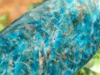 Polished Blue Apatite Standing Display Pieces x 3 From Betroka, Madagascar - Toprock Gemstones and Minerals 