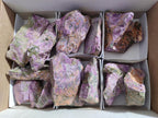 Natural Cobbed Stichtite Specimens x 12 From Barberton, South Africa - Toprock Gemstones and Minerals 