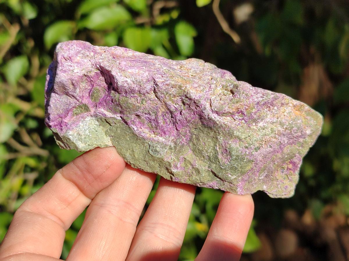 Natural Cobbed Stichtite Specimens x 12 From Barberton, South Africa - Toprock Gemstones and Minerals 