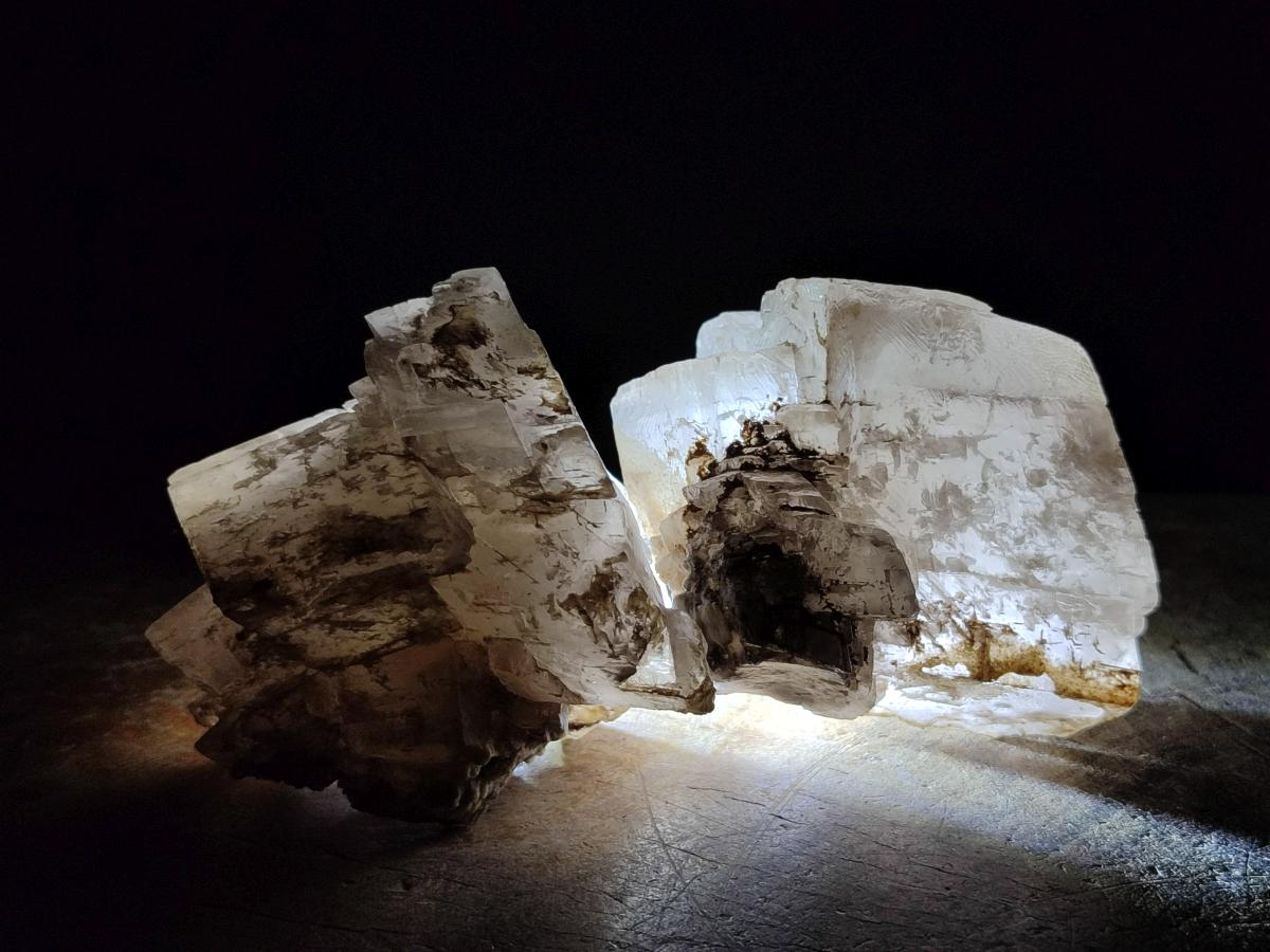 Natural Rhombohedral Calcite Specimens x 3 From Albert's Mountain, Lesotho - Toprock Gemstones and Minerals 
