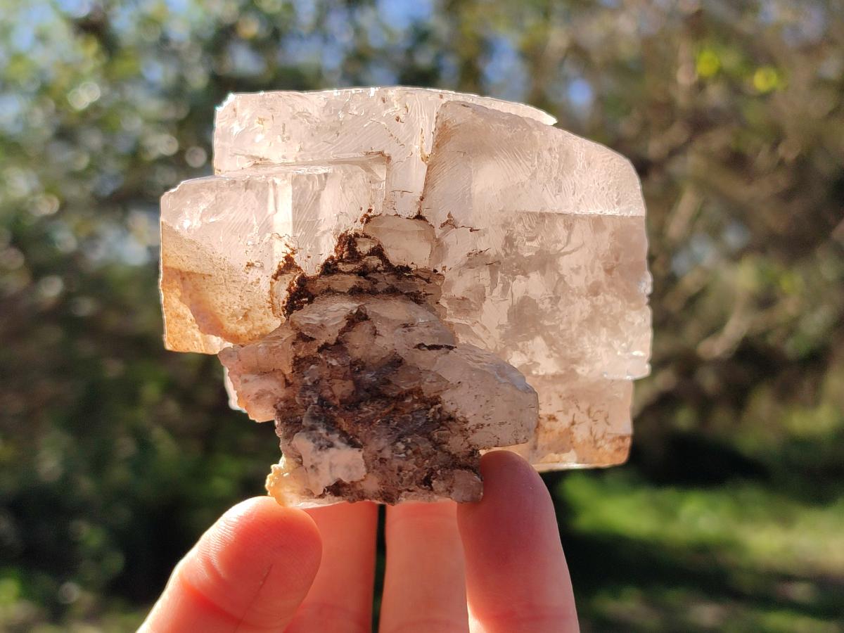 Natural Rhombohedral Calcite Specimens x 3 From Albert's Mountain, Lesotho - Toprock Gemstones and Minerals 