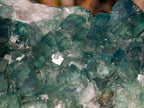 Natural Large Green Cubic Fluorite Specimens x 2 From Mandrosonoro, Madagascar - Toprock Gemstones and Minerals 