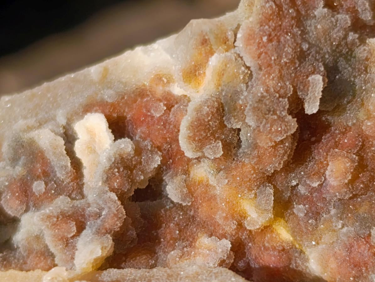 Natural Drusy Fairy Spirit Quartz Crystals with Hematoid Inclusions x 35 From Boekenhouthoek, South Africa - Toprock Gemstones and Minerals 
