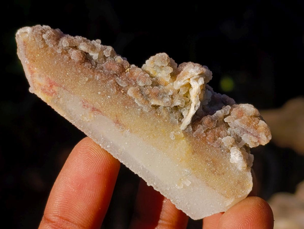 Natural Drusy Fairy Spirit Quartz Crystals with Hematoid Inclusions x 35 From Boekenhouthoek, South Africa - Toprock Gemstones and Minerals 