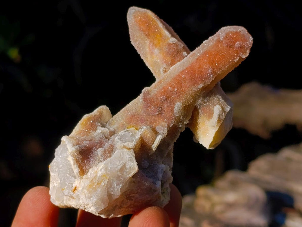 Natural Drusy Fairy Spirit Quartz Crystals with Hematoid Inclusions x 35 From Boekenhouthoek, South Africa - Toprock Gemstones and Minerals 