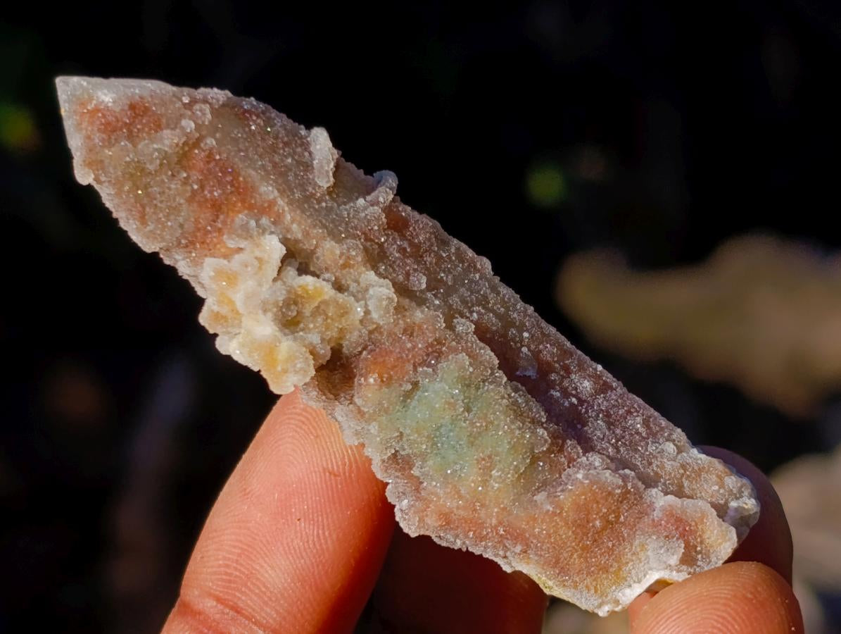 Natural Drusy Fairy Spirit Quartz Crystals with Hematoid Inclusions x 35 From Boekenhouthoek, South Africa - Toprock Gemstones and Minerals 