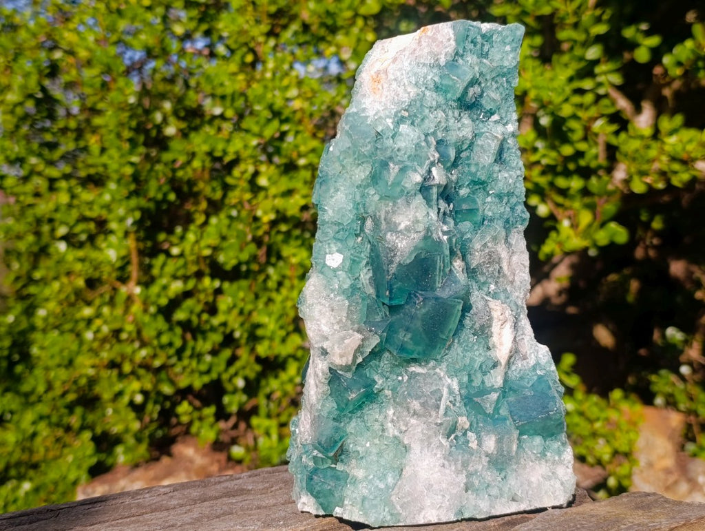 Natural Large Green Cubic Fluorite Specimen x 1 From Mandrosonoro, Madagascar - Toprock Gemstones and Minerals 