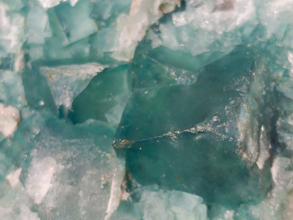 Natural Large Green Cubic Fluorite Specimen x 1 From Mandrosonoro, Madagascar - Toprock Gemstones and Minerals 