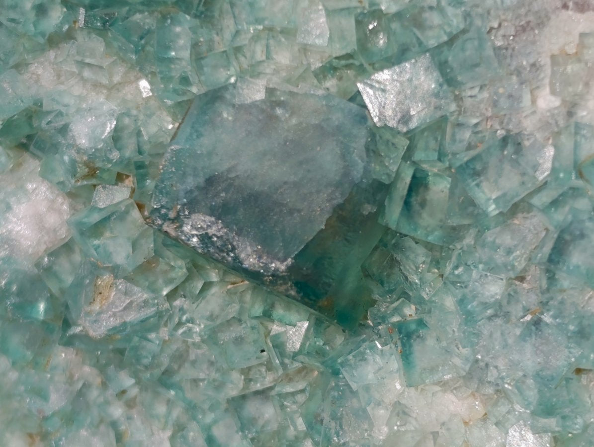Natural Large Green Cubic Fluorite Specimen x 1 From Mandrosonoro, Madagascar - Toprock Gemstones and Minerals 