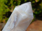 Polished Banded Agate Display Crystals x 3 From Madagascar - Toprock Gemstones and Minerals 