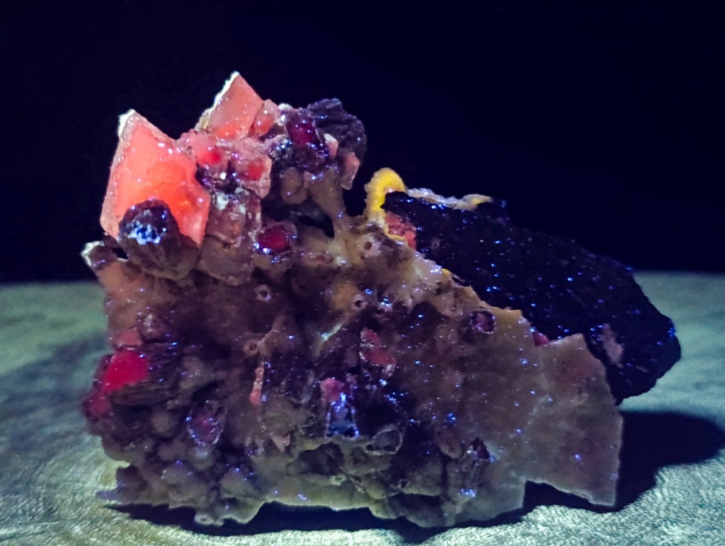 Natural Rhomboherdral and Spearhead Calcite Specimens x 2 From Albert's Mountain, Lesotho - Toprock Gemstones and Minerals 