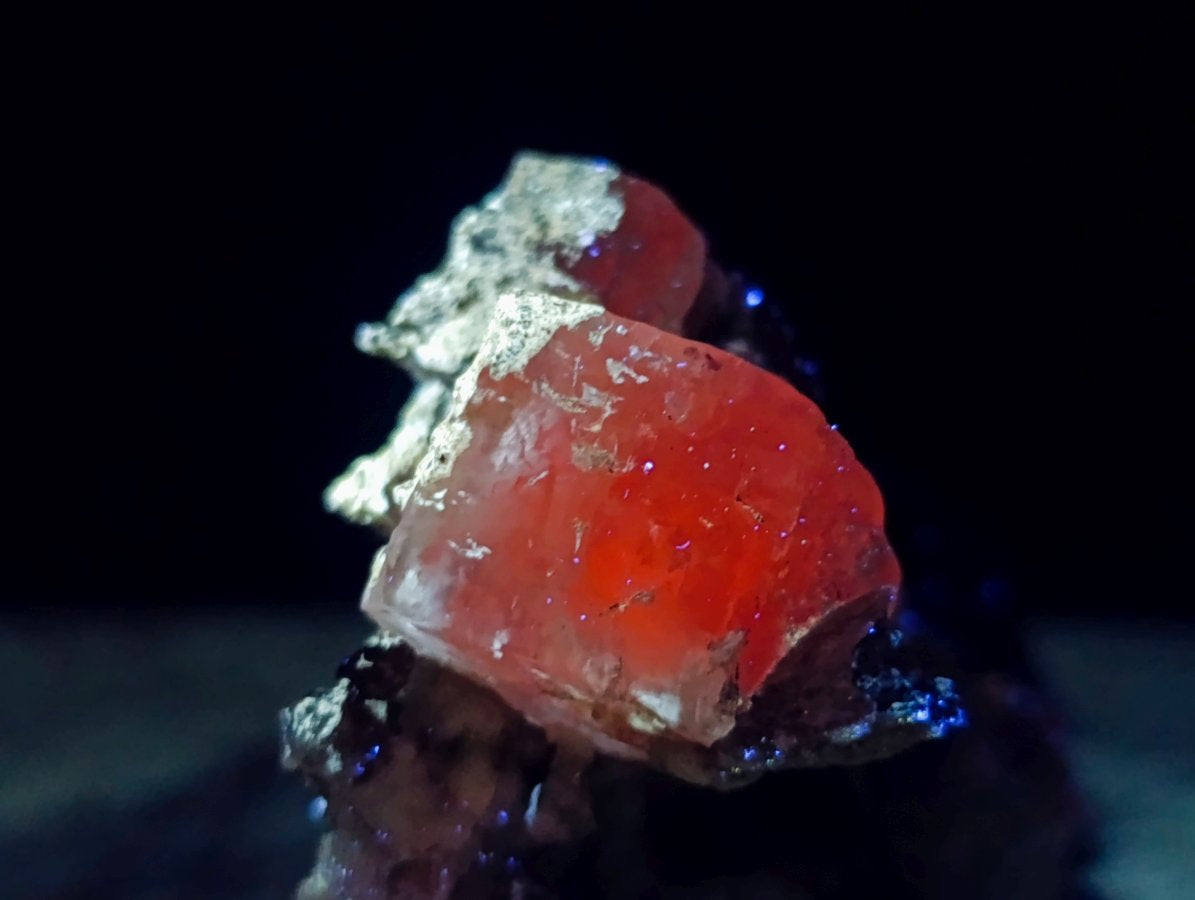 Natural Rhomboherdral and Spearhead Calcite Specimens x 2 From Albert's Mountain, Lesotho - Toprock Gemstones and Minerals 